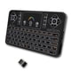 thumbnail image 1 of Ratón de teclado inalámbrico Q9 2.4G RF, con panel táctil / LED colorido para Android TV BOX Irfora Teclado, 1 of 7