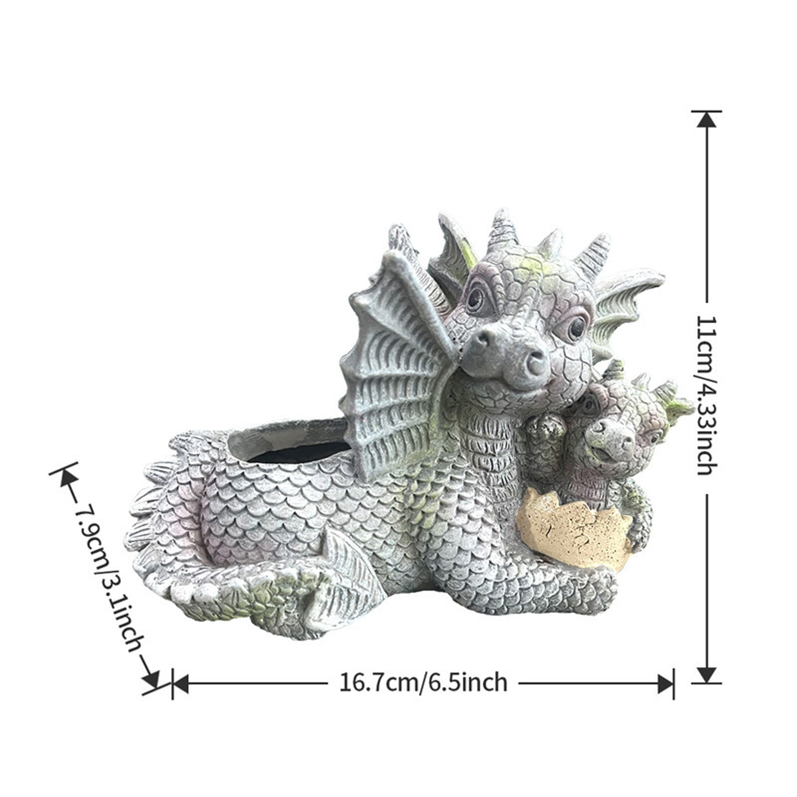 Outdoor Resin Decoration Carving Planter,Home Gardening Crafts Flower Pot,Abstract Resin Plant Pot,Unique Decorative Garden Pot for Living Room Bedroom Patio