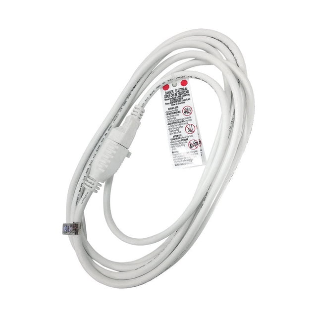 Cable de extensión Projex Outdoor 4,5 m blanco 16/3 125V 13A