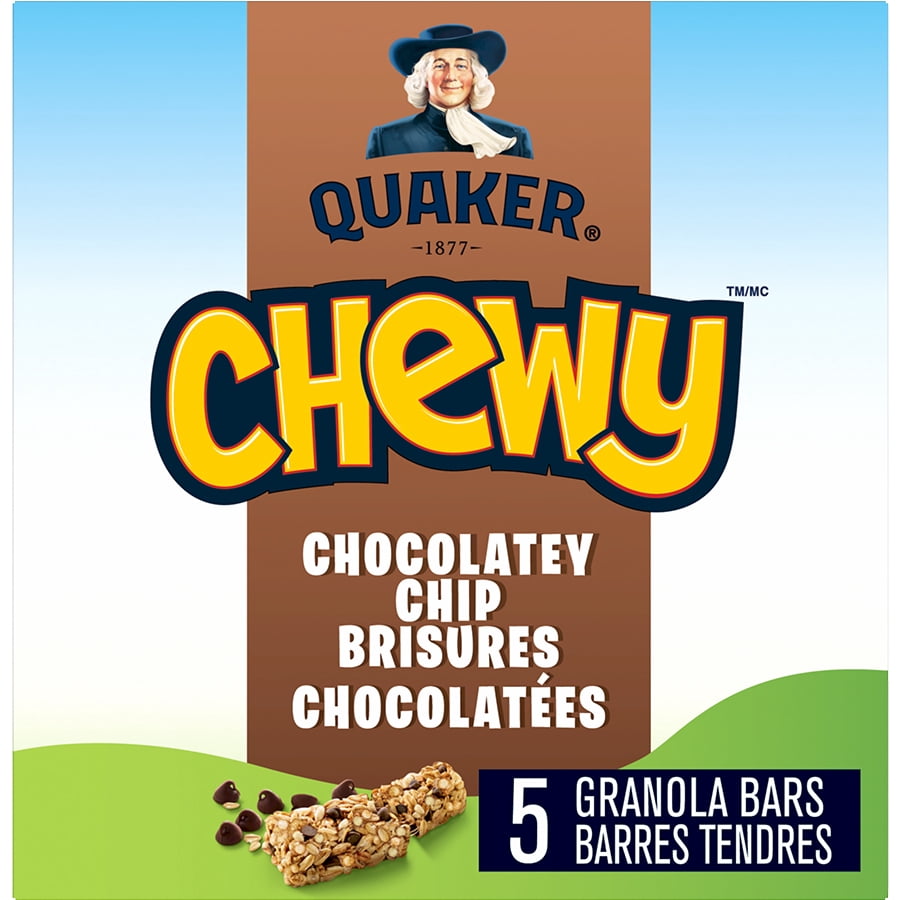 Quaker Chewy Granola Bars - Chocolatey Chip - Walmart.ca