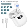 thumbnail image 3 of True Wireless Earbuds,Bluetooth 5.0 Earbuds in-Ear TWS Stereo Headphones with Charging Case IPX7 Waterproof CVC 8.0 Noise Canceling with Deep Bass for Sports Work,White, 3 of 4