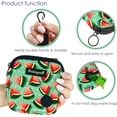 thumbnail image 3 of Raisingwell Dog Treat Pouch for Pet Walking and Training with Clicker Poop Bags Small Fanny Zipper Pack Holder for Puppy Snack Dispenser Kit for Leash and Outdoor Use (Watermelon), 3 of 6