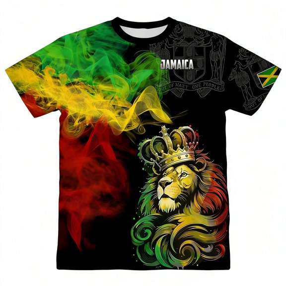 FINALGANG Boys Girls Kids 3D Fashion Print TShirts Short Sleeve Crewneck Loose Fit Casual Tees For Summer Beach Party Daily Wear Black 3-4 Years