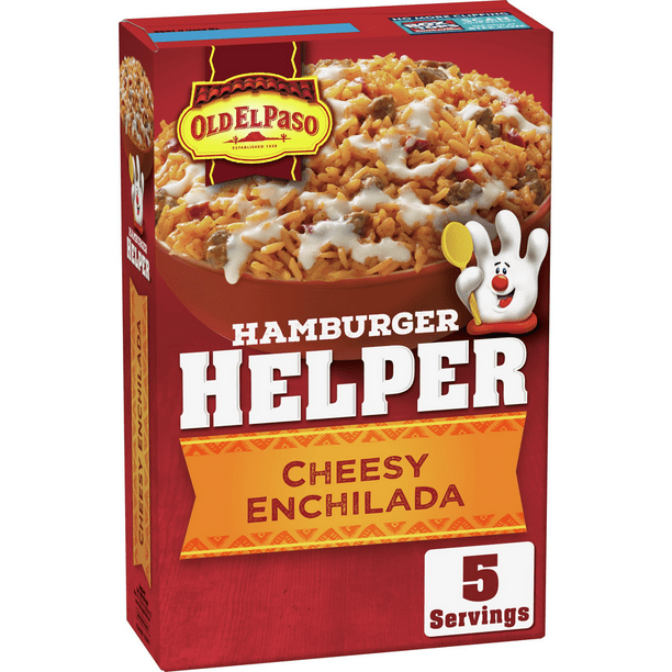 Hamburger Helper, Cheesy Enchilada, 7.5 oz box