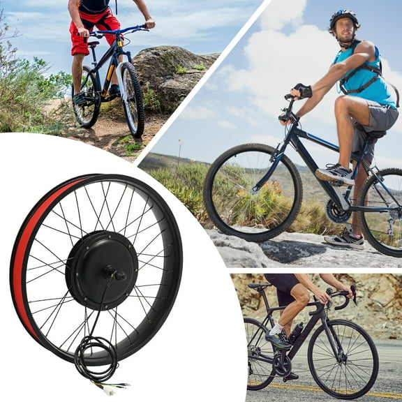 Electric Bike Conversion Kit, E-Bike Conversion Kit with LCD Display, Front Wheel E-Bike Conversion Kit, 1500W