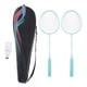 thumbnail image 2 of Juego De Raquetas De Bádminton, Juego De Bádminton Para 2 Jugadores, De Esponja De Alto Valor, Liviano Con 1 Bolsa De Transporte, 3 Volantes, Juego De Raquetas De, 2 of 7