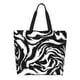 thumbnail image 1 of Balery Leopard And Zebra 2 Bolsa Tote Estilo Estético con Cremalleras, Bolsa de Hombro, Bolsa de Compras Grande y Plegable, 1 of 8