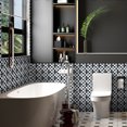 thumbnail image 3 of Mosaic Tiles Sticker Transfers Covers Practical Reusable Wallpaper Waterproof Film 2D Wall Decals Crystal Texture for Kitchen Type 2, 3 of 7