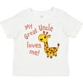 thumbnail image 3 of Inktastic My Great Uncle Loves me- cute giraffe Boys or Girls Toddler T-Shirt, 3 of 5