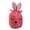 Red, variant on 4 Pcs Easter Bunny Candy Drawstring Bags Velvet Cute Rabbit Ears Face Treat Bags Bunny Candy Goodie Favor Bag for Easter Party Egg Hunt Stuffer Basket Holiday Decoration