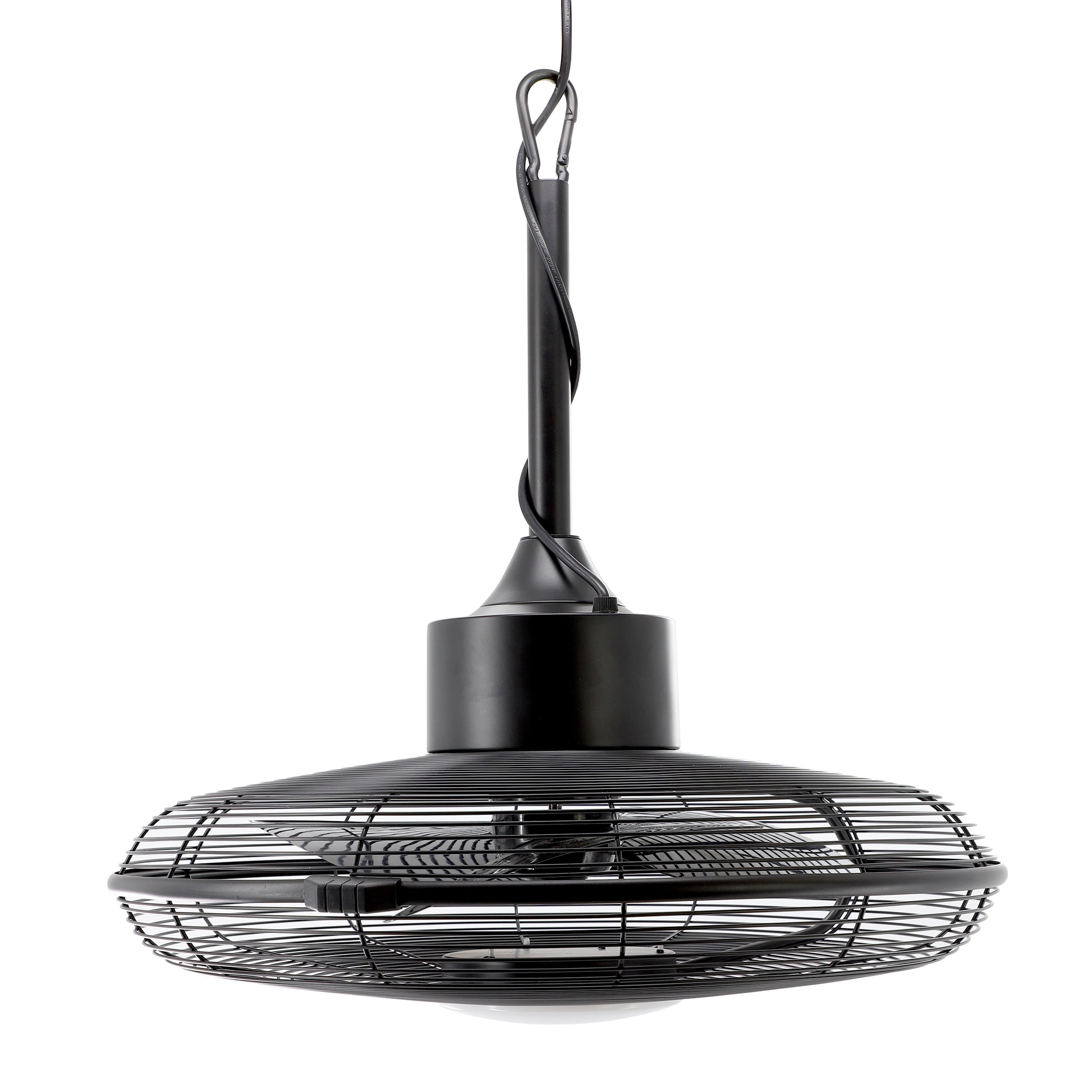 Vie Air 20 Inch 3 Speed Gazebo Outdoor Fan in Matte Black