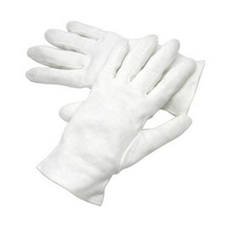 

Radnor Small White Cabaret™ Heavy Weight Cotton Inspection GlovesWith Rolled Hem Cuff - 12 Pairs/Dozen (9 Dozen)