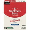 (4 pack) Seattle's Best Coffee Breakfast Blend Medium Roast Single Cup Coffee for Keurig Brewers, 96 Count (4 Boxes of 24 K-Cups)