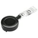 thumbnail image 4 of 5Pz Sostenedor de Insignia Carrete Retractil YOYO Clip Boton de Encaje Llave de Tarjeta de Identificacion Negro, 4 of 8