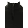 thumbnail image 3 of Geoffrey Beene NEW Black Men Size XL 1/2 Zip Mock Neck Pullover Sweater $60, 3 of 3