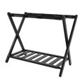 thumbnail image 1 of Luggage Holder, Wooden Folding Luggage Rack  for Slippers, 1 of 7
