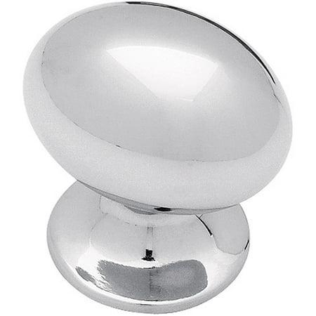 - Brainerd 35mm Large Football Knob, Polished Chrome