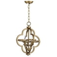 thumbnail image 3 of Safavieh Collection d'Éclairage Mila 12.25 Pouces Pendentif Réglable Orb, Or, 3 of 4