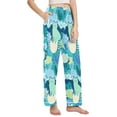 thumbnail image 2 of FORMRS Women's Pajama Pants with Pockets Soft Comfy Loungewear Sleep Bottom, Sizes S-2XL, Vibrant Cat Pattern, 2 of 8