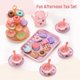 thumbnail image 3 of 43PCS Kids Tea Party Set for Little Girls Kitchen Pretend Play Playset Toys Gift, 3 of 5