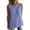 Sky Blue, variant on Noric Women Tank Tops Crew Neck Spring Summer Casual Smocked Chic Loose with Pleated Mesh Fashion Clothes