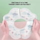 thumbnail image 4 of 2025 10Pcs Baby Saliva Bibs Collapsible Adjustable Non-woven Fabric Absorbent Baby Toddler Disposable Feeding Bibs Nursery Supplies, 4 of 5