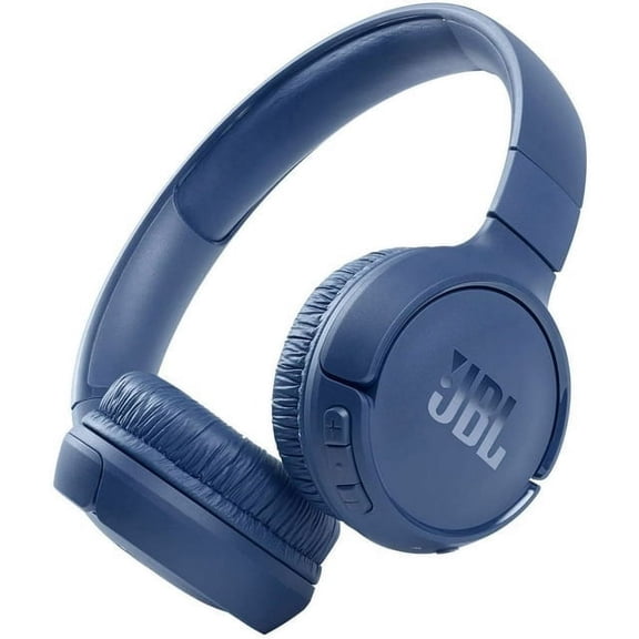 Pre-Owned Restored Tune 510BT: Wireless On-Ear Headphones with Purebass Sound - Blue JBLT510BTBLUAM