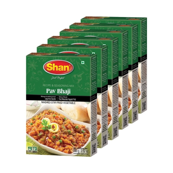SHAN PAV BHAJI PREMIUM, 100g (Pack of 6)