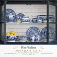thumbnail image 2 of Spode Blue Italian Dinner Plates - Set of 4 (10.5 inch Dinner Plate), 2 of 7