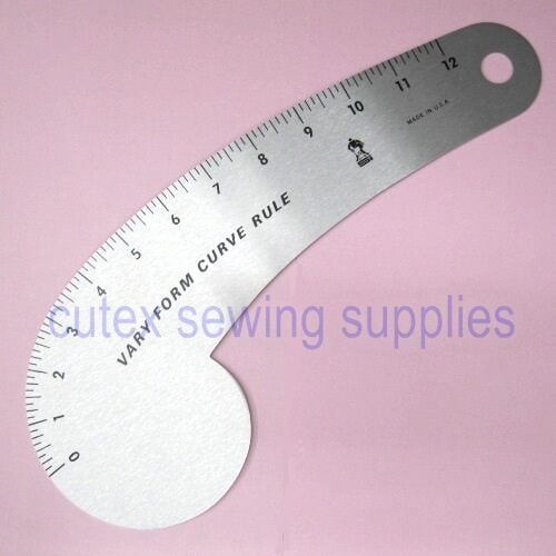 Fairgate 12" Vary Form Curve Ruler 12112 Fashion Designer's Ruler