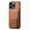 Brown, variant on for iPhone 16 Pro Back Case, Luxury Ultra Slim Carbon Fiber Card Slot with Kickstand Shockproof Protective, Support Car Magnetic Mount Case Cover for iPhone 16 Pro, Black