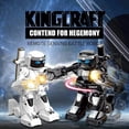 thumbnail image 3 of Rc Robot Toys For Kids With Cool Light Sound Effects Gesture Sensing Remote Control Battle Robot Boys And Girls Children's Gift Remote Control Cars &, 3 of 5