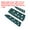 Green, variant on Uxcell Plastic Safety Knife Cover Sleeves Set, Universal Blade Covers Knife Guard Protector for Kitchen Bar White