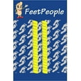 thumbnail image 2 of FeetPeople Curly/Twister No-Tie Shoelaces 1 Pair, Neon Yellow, 2 of 2