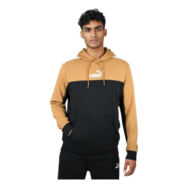 Sudadera Puma Hombre Essentials Block Hoodie blanco XL