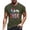 Army Green, variant on Mens Shirt Fashion July Print Comfort Breathable Mens New Clothing,Navy,XL