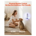 thumbnail image 4 of Fly Trap Plug-in Gnat Killer, Indoor Flying Insect Trap with 10 Glue Boards, Blue Light Fruit Fly Catcher for Kitchen, Bedroom - Non-Toxic Skeeter & Moth Trap for Home, 4 of 7