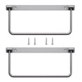 thumbnail image 1 of Foldable RV Shoe Rack Aluminium Alloy RV Shoe Rack Camper Shoe Storage 13.1*6*12.2inch-2 Pack, 1 of 9