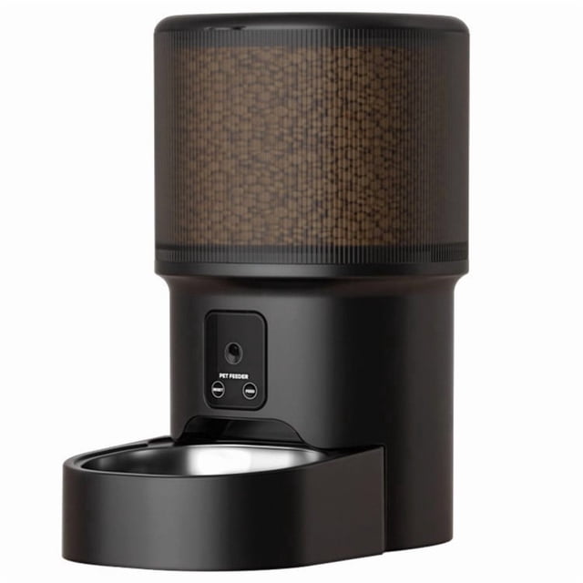 Distributeur Intelligent pour Animaux avec Caméra Vidéo Wi‐Fi, Commande Vocale à Distance, Alimentation Programmée, Trémie Alimentaire Scellée, pour Chats et Chiens