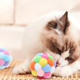 thumbnail image 4 of Jouets Interactifs pour Chats Colorés : 3 Pcs Jouet Ressort pour Chatons Baguette Jouet Balle, 4 of 4