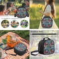 thumbnail image 4 of Jeiento Cool Grey Dinosaur Truck Kids Backpack Set 5 Piece Monster Truck Print 17 Inch Water Resistant Backpack with Lunch Bag Pencil Case for 9-12 Years Old Elementary Cool Kids Bookbag, 4 of 8