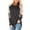 #1 GrayBlack, variant on SHIBEVER Fall Fashion Color Blocked Tunics Tops For Women Long Sleeve Crew Neck Cross Split T Shirts Blouses Claretblock