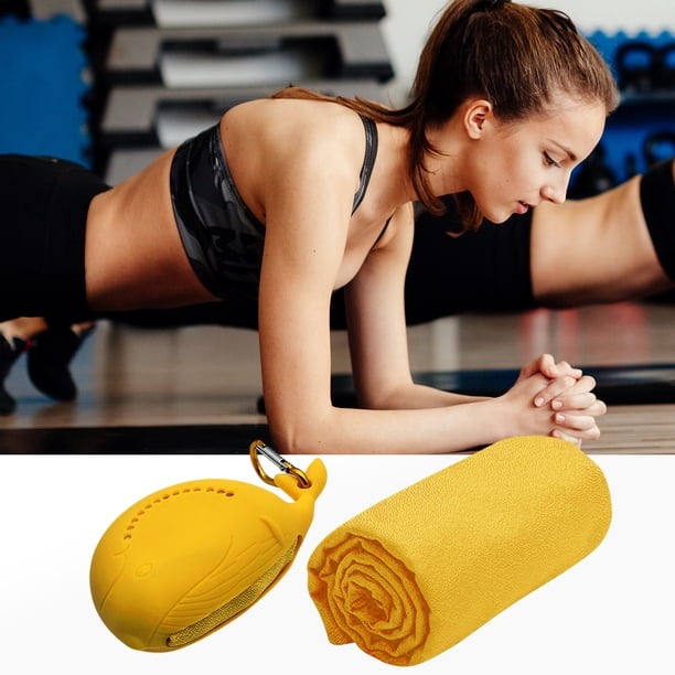 Fiudx Toalla de Ballena, Toalla Deportiva de Microfibra, Compacta, de Secado Rápido, Ligera y Portátil, Ideal para Viajes, Playa, Camping, Ideal para Entusiastas Del Fitness.