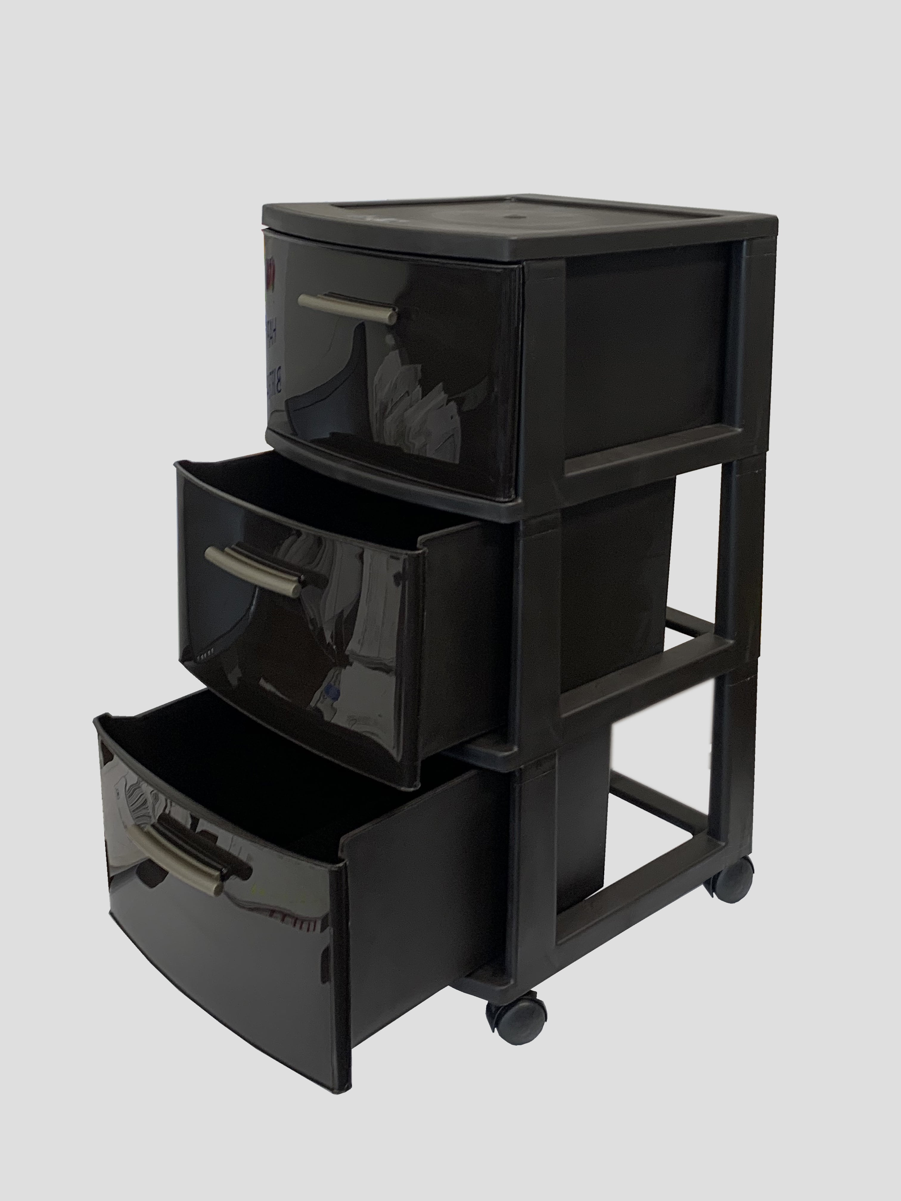 MQ Eclypse 3-Drawer Storage Unit - Black