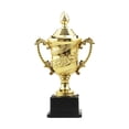 thumbnail image 1 of veasfak Trophée de Récompense Petits Trophées Accessoires avec Base Reconnaissance Cadeaux Faveurs Hauteur 22cm, 1 of 9