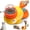 Duck, variant on Interactive Dog Treat Dispenser Toy - Whale Shape Puzzle Feeder, Press Button & Rotating Design, White/Blue Slow Feeding Game for Dogs & Cats