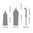 thumbnail image 3 of Toystoory Sport Water Bag Workmanship Convenient Drink Camping Multifunctional Bottles Outdoor Easy Household Storage Bottle Kits de desorden para acampar, 3 of 6