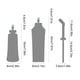 thumbnail image 5 of Greeniant 250ml 500mml 350ml 600ml nueva bicicleta deportiva para correr botella de agua plegable TPU frasco bolsa de agua Type6 NO6, 5 of 6