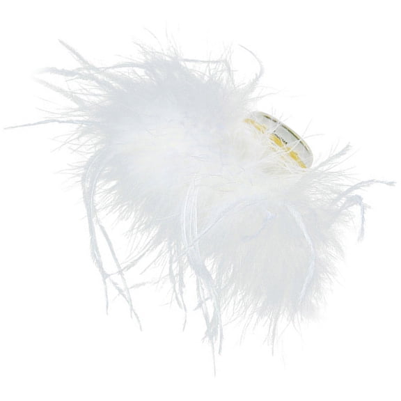 Ostrich Barrette Hair Accessories Girls Fabric Women's Miss