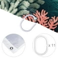 thumbnail image 4 of Coral Waterproof Shower Curtain Set with Hook, Printed Bathroom Decoration - 3 Piece Curtain Set, 4 of 5